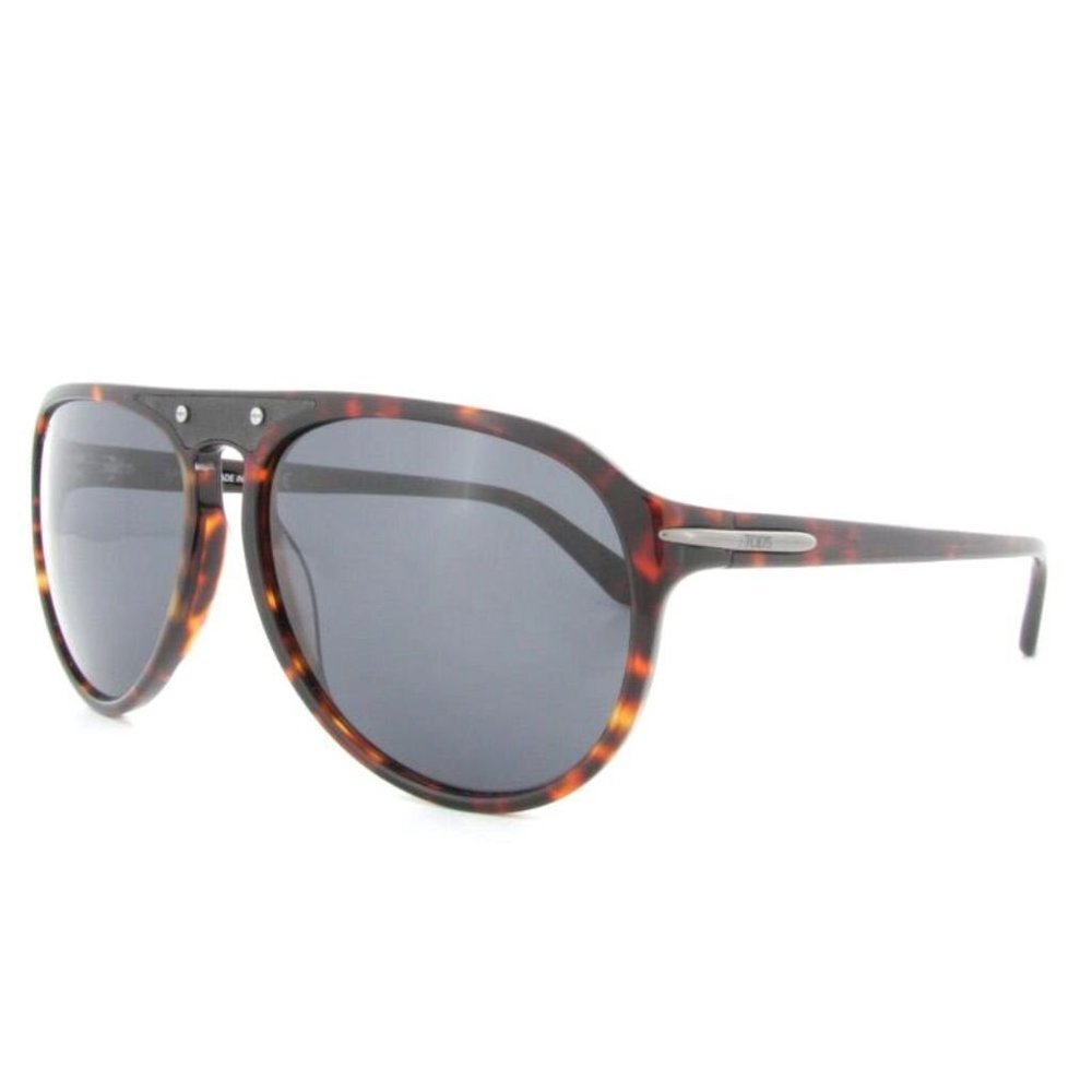 TOD'S TO0039 54A Havana TO 39 Aviator SUNGLASSES Italy w/ CASE